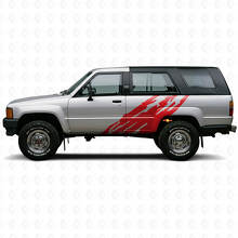 Mud Splash Graphic Side Vinyl Decal for Toyota 4Runner 1984-1989 3
