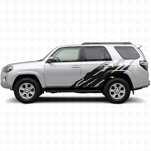 Mud Splash Graphic Side Vinyl Decal for Toyota 4Runner 2009-2024 1