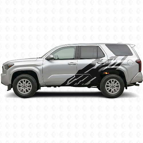 Mud Splash Graphic Side Vinyl Decal for Toyota 4Runner 2024+ 1