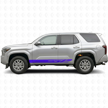 Decorated Stripes Rocker Panel Vinyl Decal for Toyota 4Runner 2024+ 2