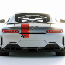 Racing GT2 Pro Side Bonnet Roof Boot Vinyl Decal Kit For Mercedes AMG GT 4