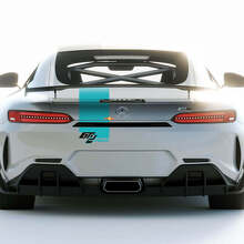 Racing GT2 Pro Side Hood Roof Trunk Vinyl Decal Kit For Mercedes AMG GT_6