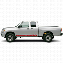 Adesivo em Vinil de Faixas Estilo Topográfico para Portas Toyota Tundra 1999-2006 3