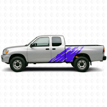 Mud Splash Graphic Side Vinyl Decal for Toyota Tundra 1999-2006 2