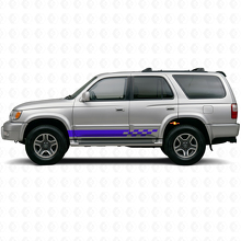 Autocross Stripes Rocker Panel Vinyl Decal for Toyota 4Runner 1995-2002 2
