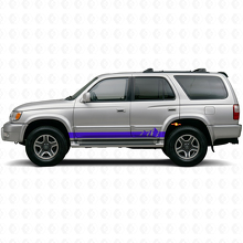 Mountains Style Stripes Rocker Panel Vinyl Decal Kit for Toyota 4Runner 1995-2002 2