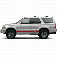 Mountains Style Stripes Rocker Panel Vinyl Decal Kit for Toyota 4Runner 1995-2002 3