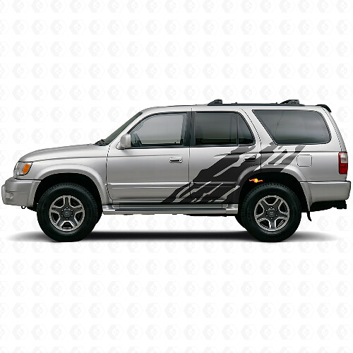 Mud Splash Graphic Side Vinyl Decal for Toyota 4Runner 1995-2002 1