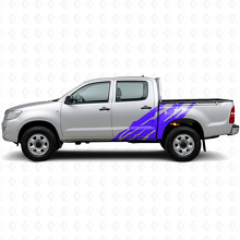 Mud Splash Graphic Side Vinyl Decal for Toyota Hilux 2004-2015 2