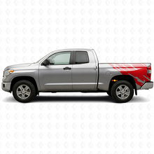 Mud Splash Graphic Rear Side Vinyl Decal for Toyota Tundra 2007-2021 3