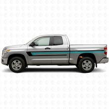Triple Stripes Door Side Vinyl Decal for Toyota Tundra 2007-2021 2