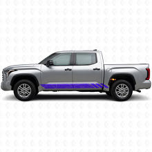 Autobiographic Style Stripes Doors Vinyl Decal for Toyota Tundra 2022+ 2