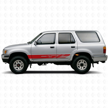 Adorned Stripes Rocker Panel Vinyl Decal for Toyota 4Runner 1989-1995 3