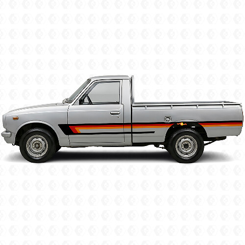 Triple Stripes Door Side Vinyl Decal for Toyota Hilux 1968-1972 1