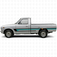 Triple Stripes Door Side Vinyl Decal for Toyota Hilux 1968-1972 2