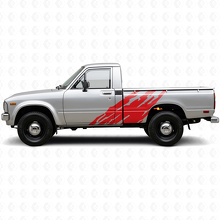 Mud Splash Graphic Side Vinyl Decal for Toyota Hilux 1978-1983 3
