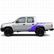 Mud Splash Graphic Side Vinyl Decal for Toyota Hilux 1997-2004 2