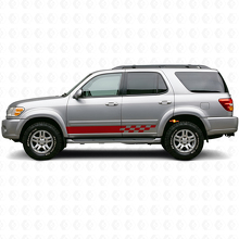 Autocross Stripe Rocker Panel Vinyl Decal for Toyota Sequoia 2000–2007 3