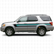 Triple Stripes Door Side Vinyl Decal for Toyota Sequoia 2000-2007 2