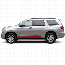 Kit de Vinilo de Tiras Curvas para Paneles Laterales para Toyota Sequoia 2007-2022 3