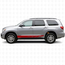 Kit de Stickers de Vinilo con Tiras Decoradas para Paneles Laterales de Toyota Sequoia 2007-2022 3