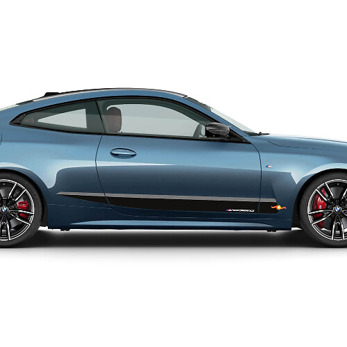 M Performance Side Stripes Vinyl Decal for BMW M440i