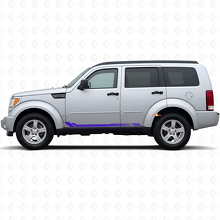 Honeycomb Stripes Side Vinyl Decal for Dodge Nitro 2007-2011 2