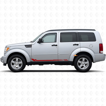 Honeycomb Stripes Side Vinyl Decal for Dodge Nitro 2007-2011 3