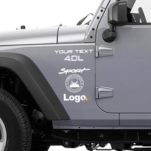 Zombie Outbreak Response Team Vinyl Decal Kit for Jeep Wrangler Rubicon_2