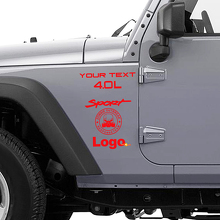 Zombie Outbreak Response Team Vinyl Decal Kit for Jeep Wrangler Rubicon_3