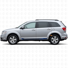 Racing Style Side Stripes Vinyl Decal for Dodge Journey 2009-2020 2