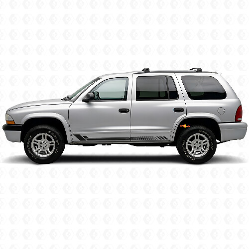 Honeycomb Stripes Side Vinyl Decal for Dodge Durango 1998-2003 1