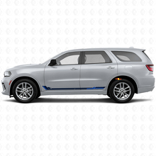 Autracing Style Side Stripes Vinyl Decal for Dodge Durango 2011+ 2