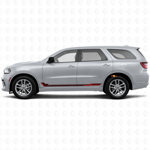 Autracing Style Side Stripes Vinyl Decal for Dodge Durango 2011+ 3