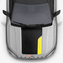 Blackout 4x4 Bonnet Vinyl Decals for Jeep Compass 2026 3