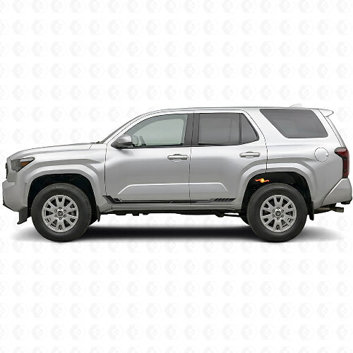 Racing Style Side Stripes Vinyl Decal for Toyota 4Runner 2024+