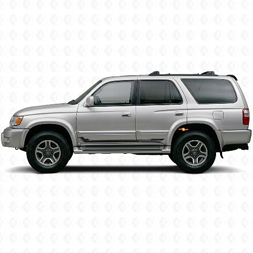 Racing Style Side Stripes Vinyl Decal for Toyota 4Runner 1995-2002_1