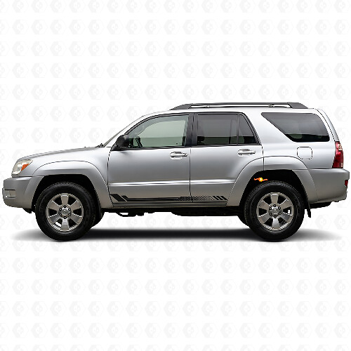 Honeycomb Stripes Side Vinyl Decal for Toyota 4Runner 2002-2009