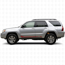 Honeycomb Stripes Side Vinyl Decal for Toyota 4Runner 2002-2009_3
