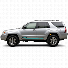 Vintage Style Side Stripes Vinyl Decal for Toyota 4Runner 2002-2009_2