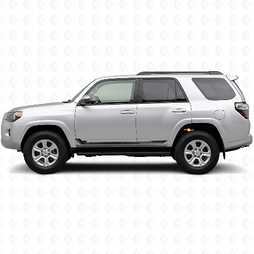 Racing Style Side Stripes Vinyl Decal for Toyota 4Runner 2009-2024_1