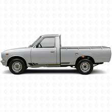 Curved Stripes Rocker Panel Vinyl Decal for Toyota Hilux 1968-1972_2