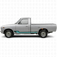 Vintage Style Side Stripes Vinyl Decal for Toyota Hilux 1968-1972_2