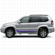 Honeycomb Stripes Side Vinyl Decal for Toyota Land Cruiser Prado 2002-2009_2