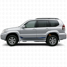 Racing Style Side Stripes Vinyl Decal for Toyota Land Cruiser Prado 2002-2009_2