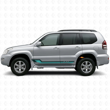 Vintage Style Side Stripes Vinyl Decal for Toyota Land Cruiser Prado 2002-2009_2