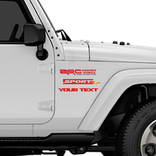 Zombie Resistance Corps Vinyl Decals for Jeep Wrangler Rubicon_3