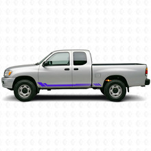 Honeycomb Stripes Side Vinyl Decal for Toyota Tundra 1999-2006_2