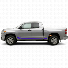 Honeycomb Stripes Side Vinyl Decal for Toyota Tundra 2007-2021_2