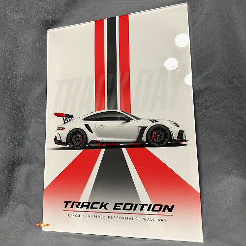 Track Edition Glossy Acrylic Wall Art Panel 1